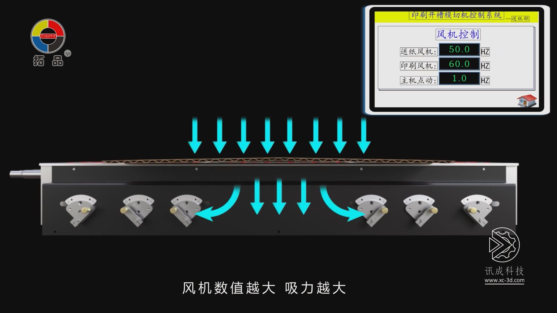 Guangdong Tuopin Equipment 3D Animation Produced by Xiamen Xuncheng
