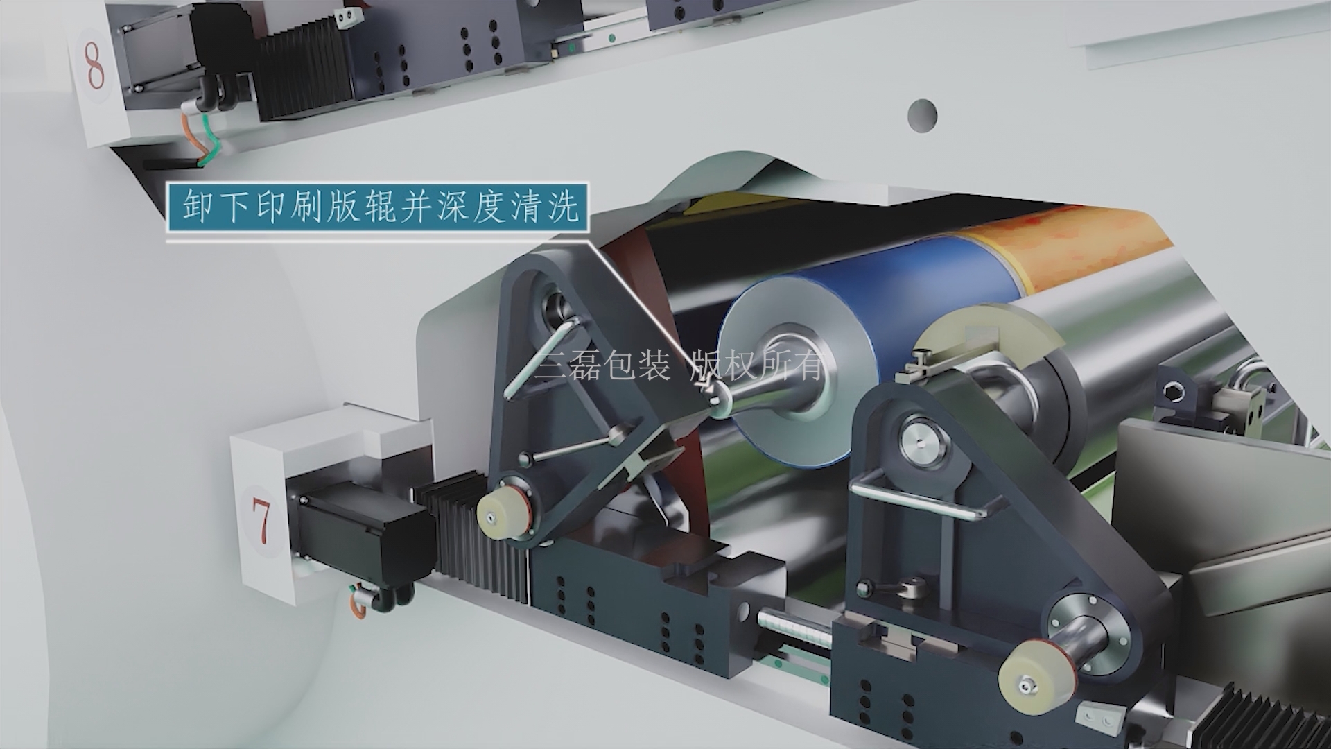3D animation produced by Xiamen Xuncheng for Sanlei Packaging
