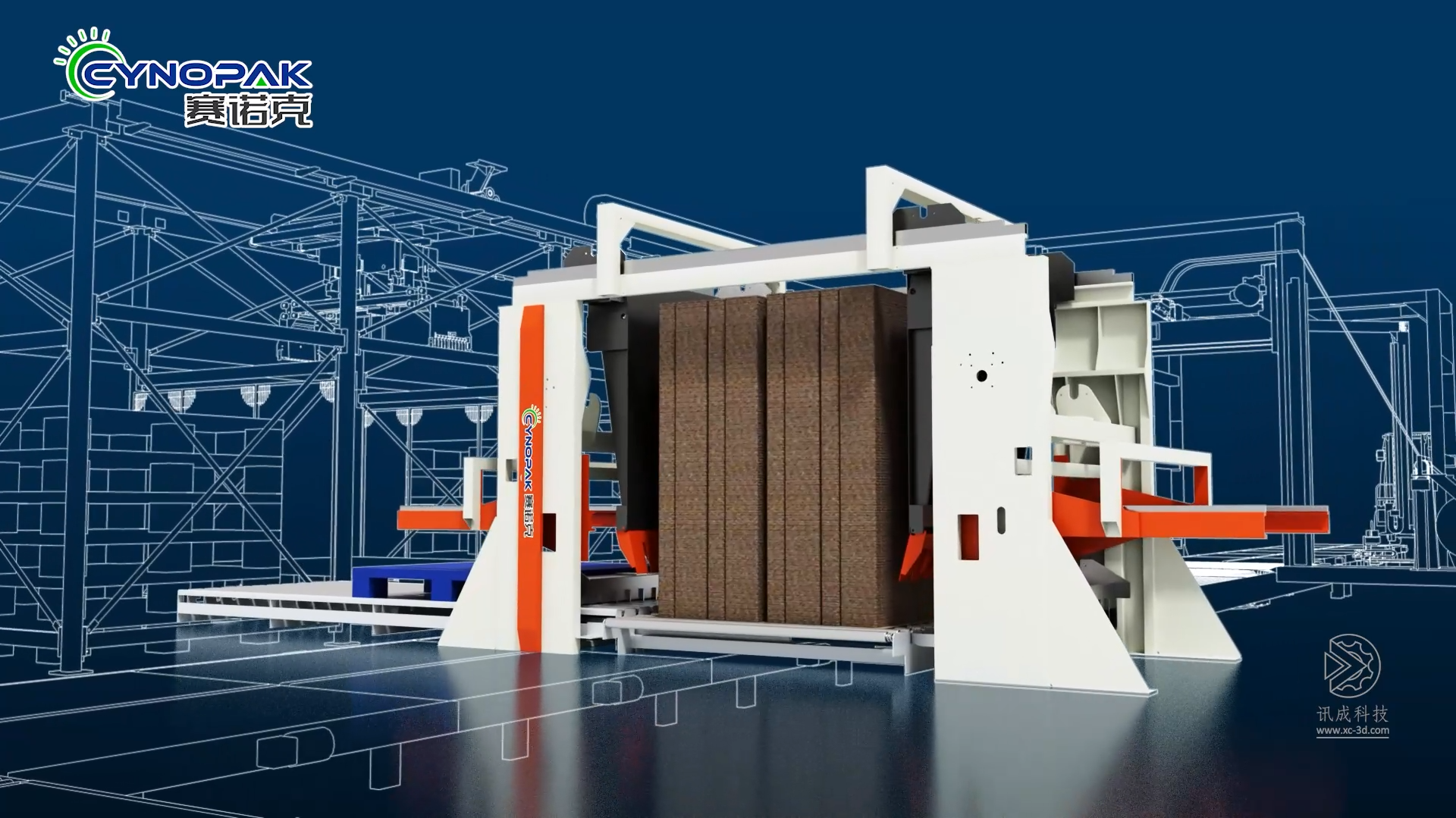 Xiamen Xuncheng's 3D animation for Sinoc