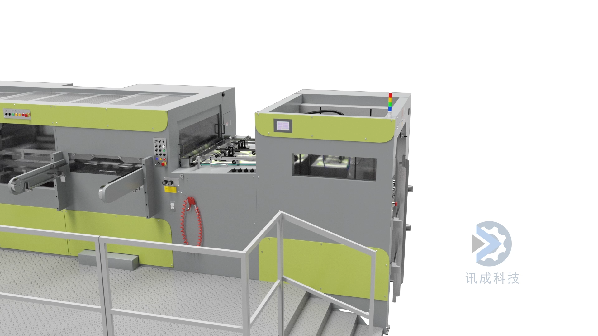 厦门讯成为旭恒精工制作的三维动画 